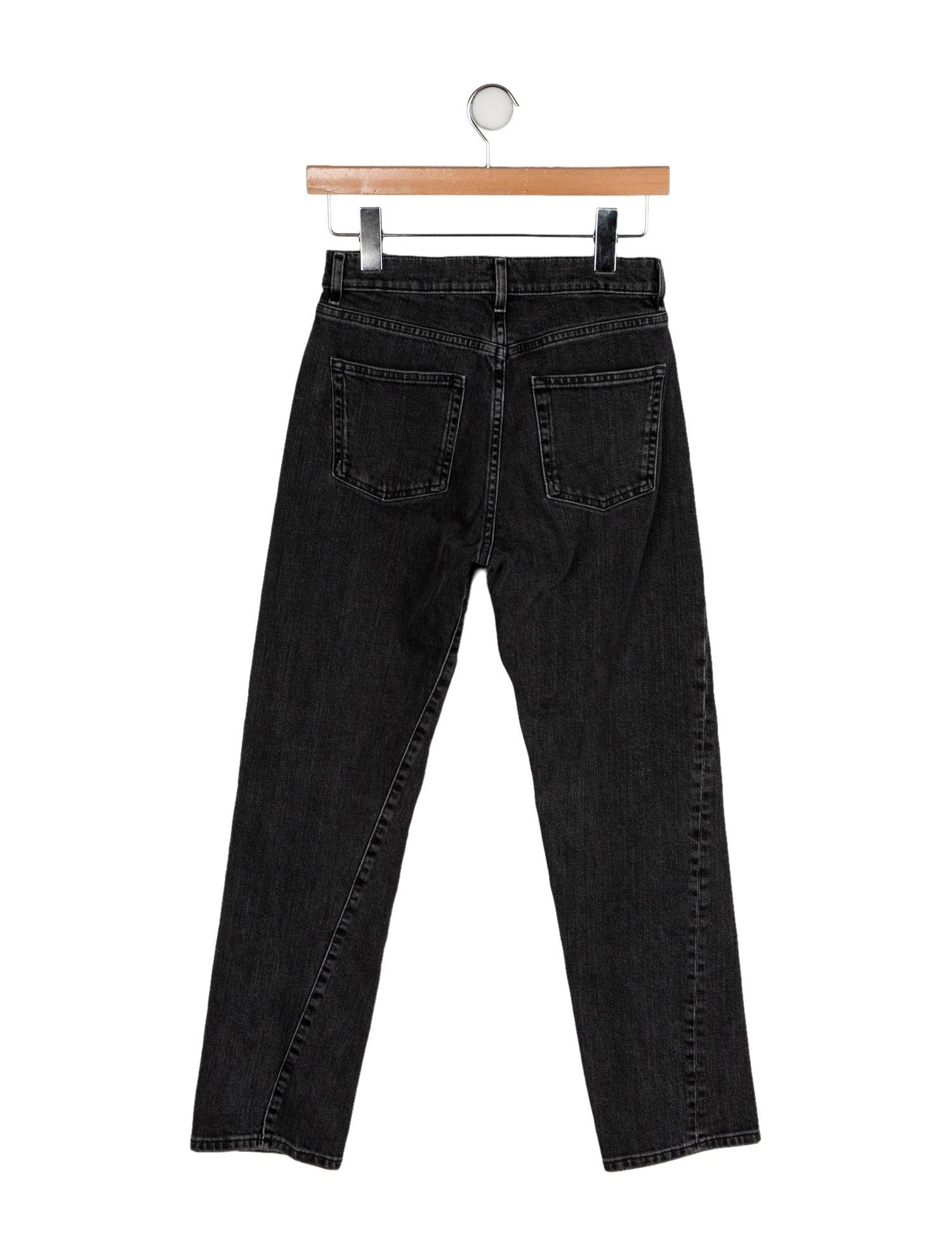 TOTEME Twisted Seam Denim Straight Leg Jeans